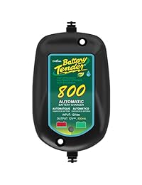 Cargador de batería Tender impermeable 800., Negro