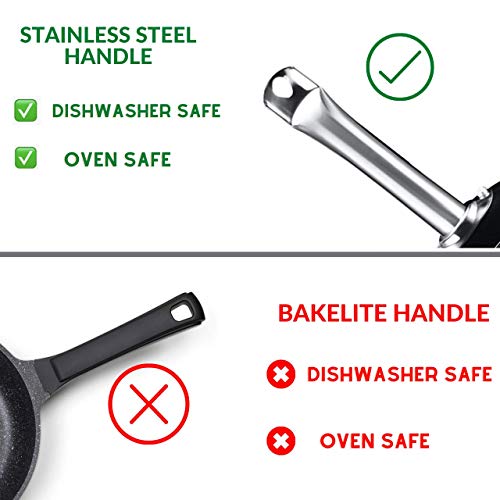 COOKER KING Nonstick Cookware (Cookware Set 8 Pieces, Blue