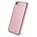 iPhone 8/7 Battery Case, TQTHL 4500mAh Extended Slim Rechargeable External Battery Portable Power Charger Protective Charging Case for Apple iPhone 7,8 (4.7 Inch)-Rose Gold