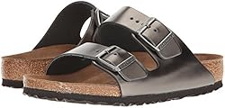 Birkenstock Unisex Arizona Metallic Anthracite