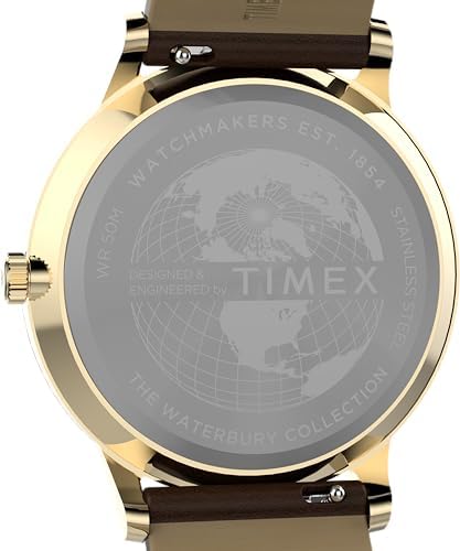 Men's Waterbury Classic 40mm Leather Strap Watch
