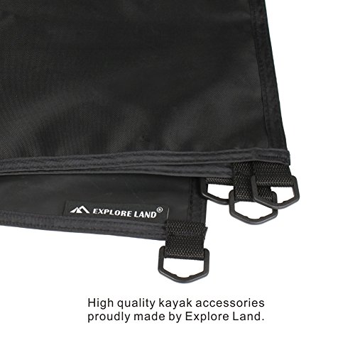 image for Explore Land Universal Kayak Cockpit Drape Waterproof Seal Cockpit Cov