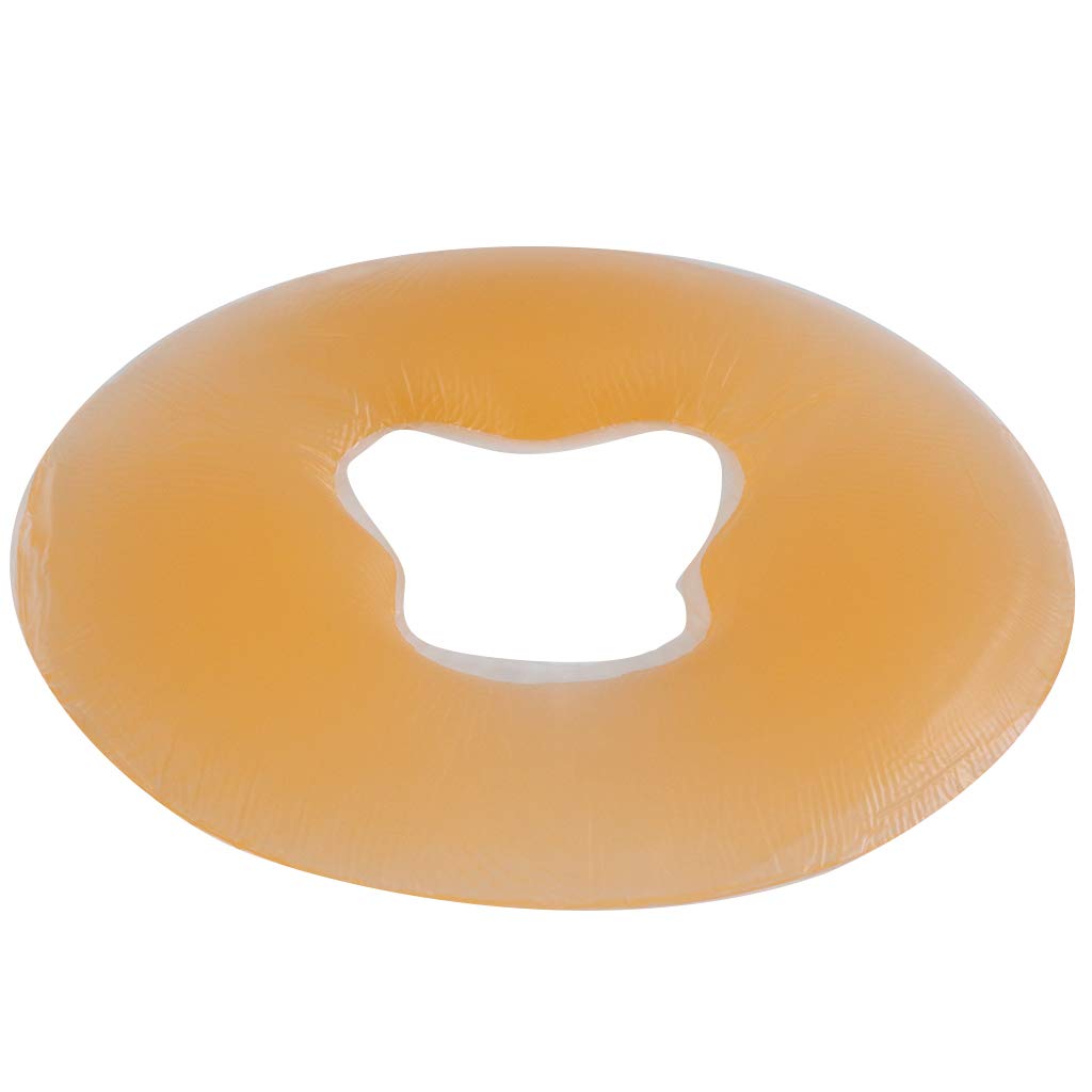 Buy Evalue Round Silicone Face Massage Pillow with Hole, Soft Body Head