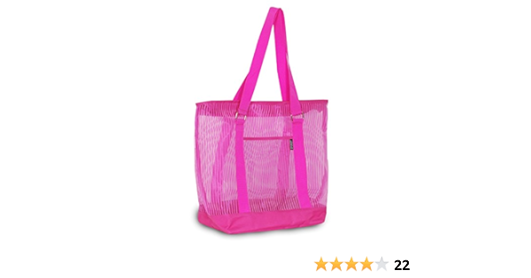 plastic mesh tote