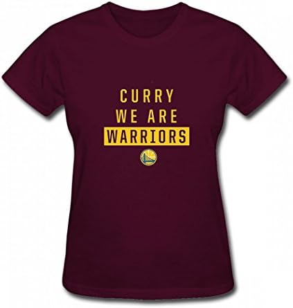 NAnhzD We Are Warriors Kobe Tshirt Jumper Funny Print Girls For Women Burgundy XL