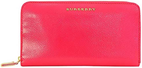 Burberry バーバリー ラウンドファスナー長財布 Bright Crimson Pink ピンク 並行輸入品 Modernzeg Hu