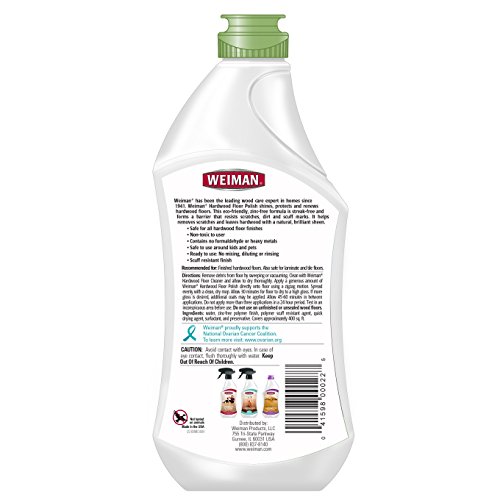 Weiman Hardwood Floor Polish, 27 fl oz 11street Malaysia Floor Cleaners