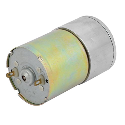uxcell DC 24V 800RPM Output Speed Cylinder Shaped Oven Geared Motor