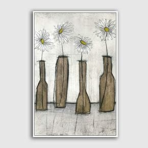 Framed Canvas Home Artwork Decoration Still Life Canvas Wall Art for Living Room, Bedroom - 16x24 inches