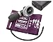 ADC - 703-11AV Diagnostix 703 Palm Style Aneroid Sphygmomanometer with Adcuff Nylon Blood Pressure Cuff, Adult, Purple