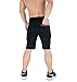 BROKIG Men's Gym Shorts, Fitted Active Sport Running Mesh Shorts With Pockets