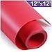 ARHIKY Heat Transfer Vinyl HTV for T-Shirts 12 Inches by 12 Feet Rolls(Red)