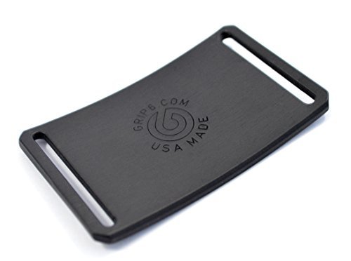 Grip6 Adjustable No Holes Men's Belt (34, Ninja)