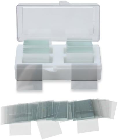 Standard Microscope Cover Slips, 1 Thick, 22x22mm, Karter Scientific 211Z3 (Pack of 200)