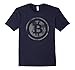 Men's Vintage Bitcoin Logo T-Shirt Large Navy