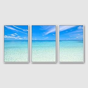 Framed Canvas Wall Art for Living Room,...