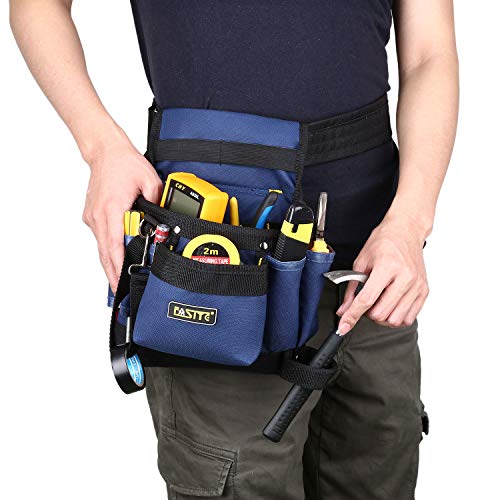 BAIGIO Werkzeugtasche Werkzeug-Gurteltasche Hufttasche Werkzeuggurtel fur Werkzeug Hammer und Zubehor – Bild 3
