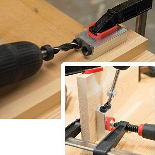 Pocket Hole Screw Jig Dowel Drill Joinery Kit Carpenters Wood Woodwork Guides Joint Angle Tool Carpentry Locator Craft Pack of 14