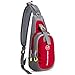 WildX Sling Bag Chest Pack Casual Cross Body Bag with Adjustable Shoulder Strap for Men & Women