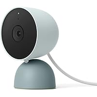 Google Nest Security Cam (Wired) - 2nd Generation - Fog, 1080p, Motion Only
