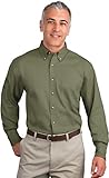Port Authority Men's Long Sleeve Twill Shirt