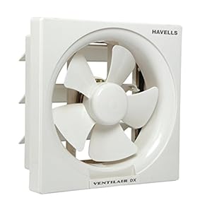 (Renewed) Havells FHVVEDXOWH08 200mm Exhaust Fan (White)