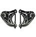 PartsW 2 Pc Suspension Kit for Buick Chevrolet GMC Isuzu Oldsmobile Pontiac Front Upper Control Arms and Ball Joints