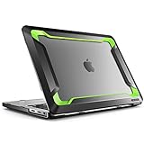 MacBook Pro 13 Case 2018 2017 2016 Release A1989/A1706/A1708, i-Blason [Heavy Duty] [Dual Layer] Cover with TPU Bumper for Apple Macbook Pro 13 inch With or Without Touch Bar and Touch ID (Green)