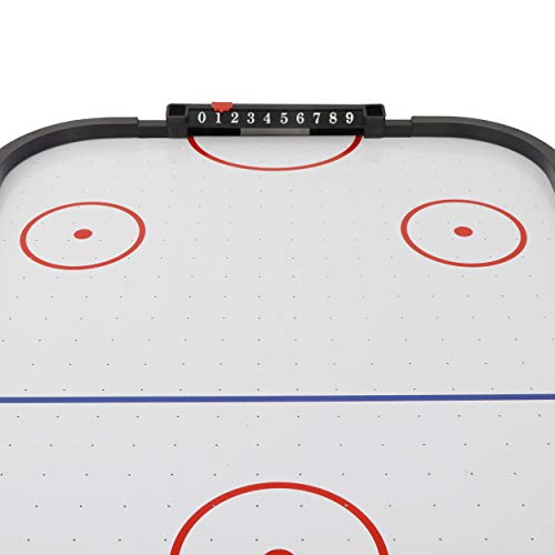 LEMY 40-Inch Electric Motor Fan Air Hockey Table with 2 Strikers and 2 Pucks for Kids and Adults
