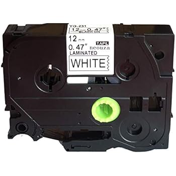 Cinta Laminada TZe231, Brother