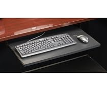 Sauder Via Keyboard Shelf in Soft Black