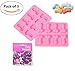 （set of 3）Bachelorette Party Silicone Penis Candy Mold + Confetti Naughty Bachelorette Decoration, Chocolate Candy Making Mold, Ice Jelly Tray，Naughty Bridal Party Supplies