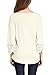 OMZIN Women's 3/4 Sleeve Solid Tunic Shirt Ruffle Lace Trim Casual Tops