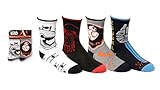 Star Wars Boys BB8 4-Pack Crew Socks