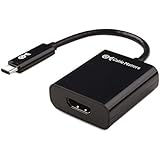 Cable Matters USB 3.1 Type C (USB-C & Thunderbolt 3 Port Compatible) to HDMI Adapter in Black (Up to 720p on Lumia 950/950XL)