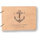 Amazon Com Personalised Wedding Guest Book Brown Tied The Knot Amazon Com Personalised Wedding Guest Book Brown Tied The Knot