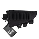 OneTigris Tactical Buttstock Shotgun Rifle Shell Holder Cheek Rest Pouch