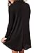 Mulisky Women's Crewneck Long Sleeve Big Pockect Knitted Casual Sweater Dresses