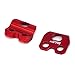 JFG RACING Red CNC Billet Aluminum Brake Line Hose Clamp Holder For For CR125 CR250R CRF250R CRF250X CRF450R CRF450X CRF250L