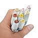 Colorona 8 Skin Tone Alcohol Markers Professional Art Set - Double Ended Bendable Alcohol Based Ink Colors with Fine and Chisel Tip. Perfect for Artists Beginners Adults and Kids