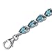 PEORA London Blue Topaz Teardrop Tennis Bracelet for Women 925 Sterling Silver, Natural Gemstone, 9.50 Carats total Pear Shape 6x4mm, 7 ? inch length, December Birthstone Bracelet, w/Jewelry Box