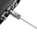 Mediabridge™ Coaxial Cable (1.5 Feet) with F-Male Connectors – Dual Shielded - Flex Series - Digital Audio/Video Cable - White - (Part# CJ01-MWF-N1)