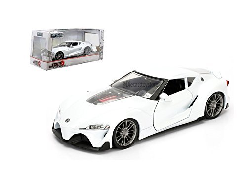 JADA 1:24 W/B - METALS - JDM TUNERS - TOYOTA FT-1 CONCEPT PEAL WHITE DIECAST TOY CAR 98780-MJ