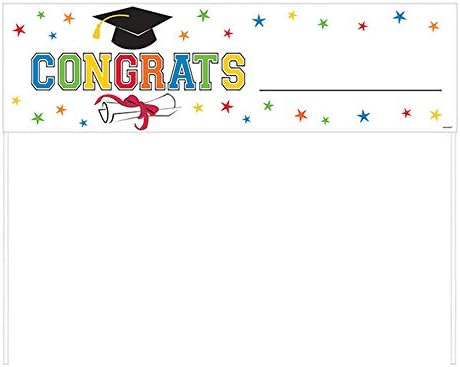 Amscan Graduation Grad Personalized Roll Up Banner Buy Online