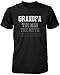 The Man Myth Legend Cute Shirt for Grandpa Christmas Gift idea for Grandfather (X-Large)