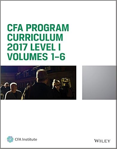 [Review sách] CFA Program Curriculum 2017 Level I, Volumes 1 – 6 | Mua ...