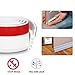 Door Draft Stopper Door Bottom Seal Weather Stripping- BLENDX Under Door Sweep Waterproof Weather Strip Energy & Money Saving, 2