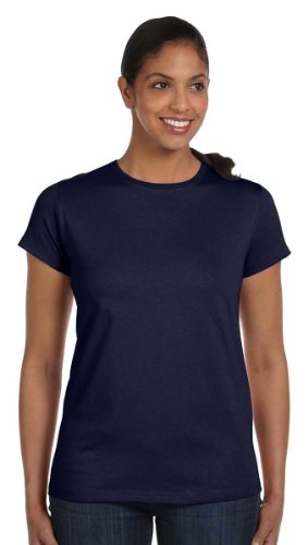 Hanes Women's T-Shirt - Small - Deep Navy