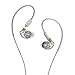 MEE audio M7 PRO Universal-Fit Hybrid Dual-Driver Musician's in-Ear Monitors with Detachable Cables (Clear)