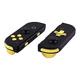 Chrome Gold D-pad ABXY Keys SR SL L R ZR ZL Trigger